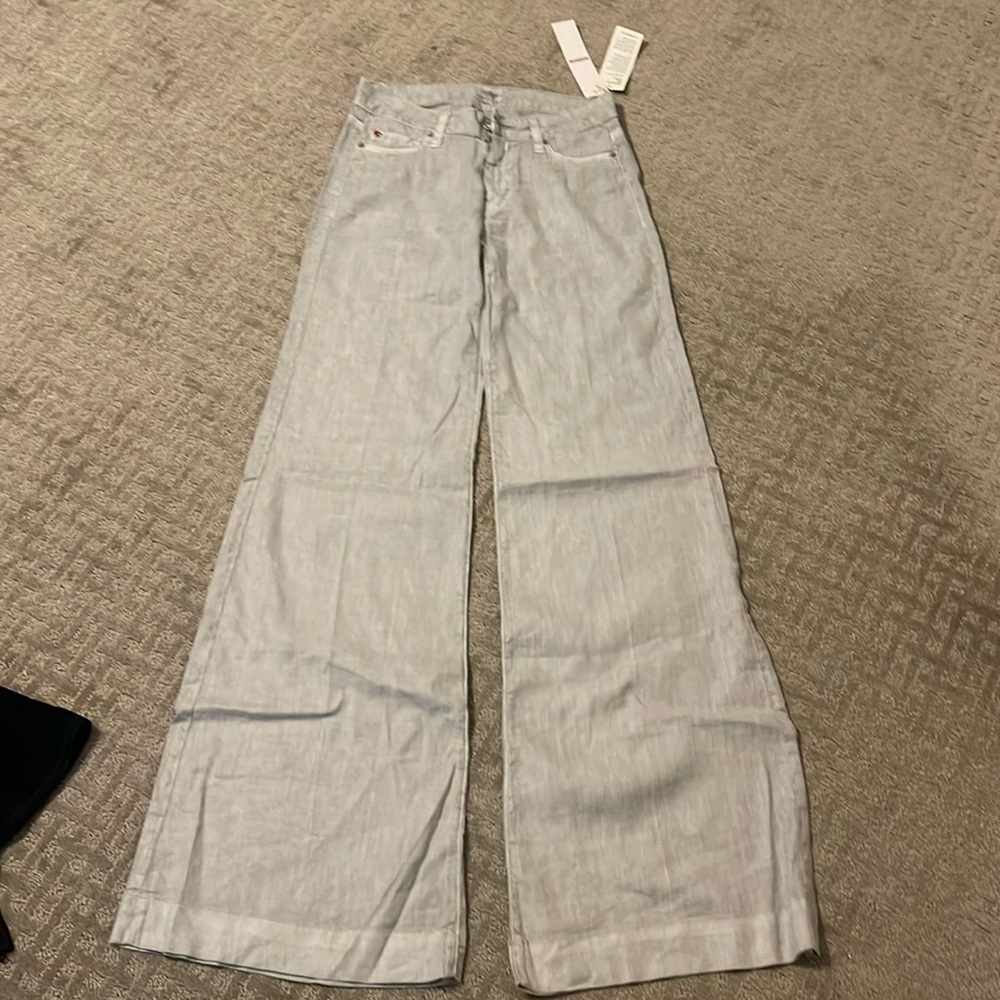 BNWT Hudson linen pants size 25